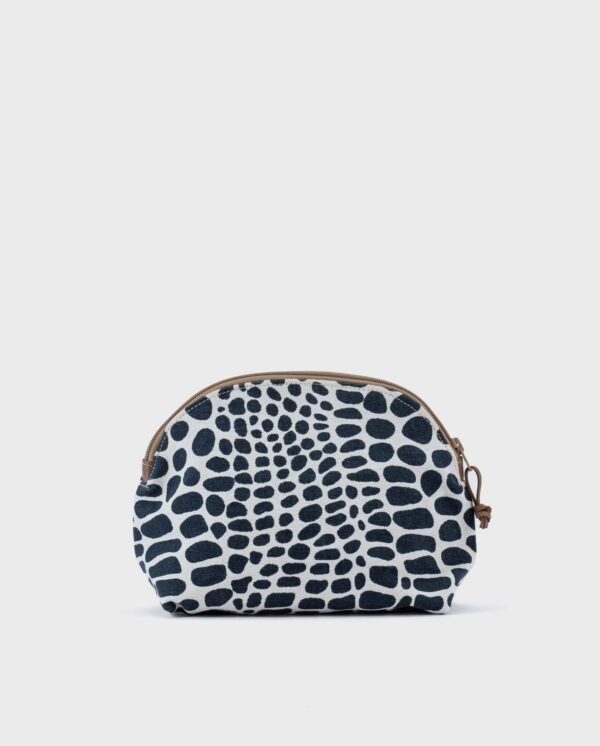 Cosmetic Pouch — Blue Cheetah