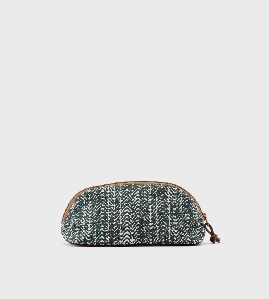 Essential-pouch-tweed-green-1