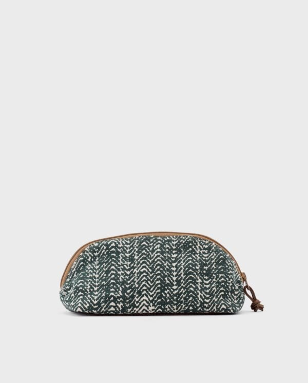 Essential Pouch — Green Tweed