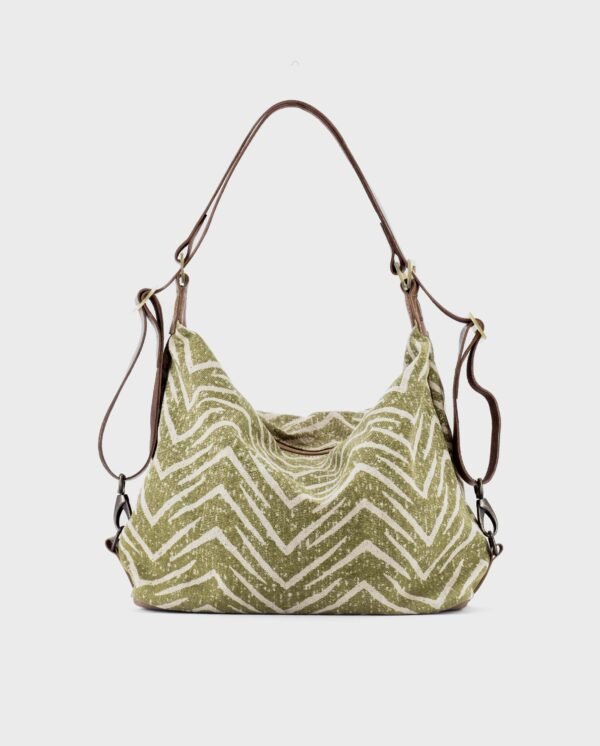 Amba Satchel — Vintage Angles / Olive