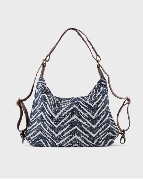 Amba Satchel — Vintage Angles / Blue