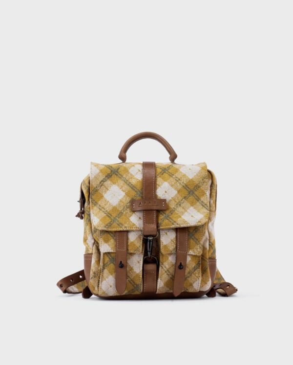 Zacky Multipocket Backpack — Blurry Madras