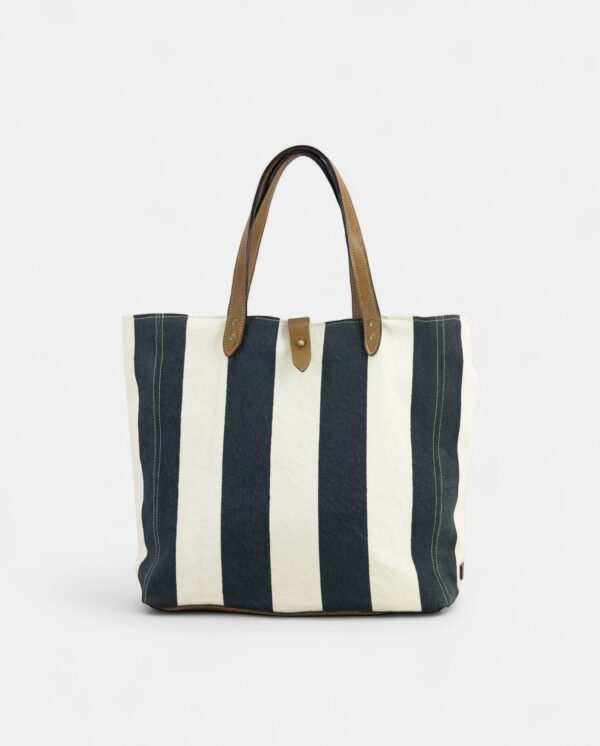 Almira Small — Wide Line Blue